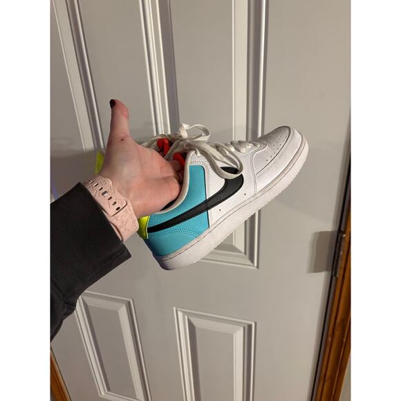 Nike Women's Court Vision LO Size 10 (CZ9352 100) Running Trainer Sneaker Shoes - Picture 1 of 5